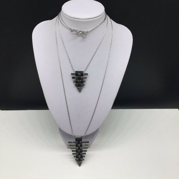 Banana Republic Jewelry - Banana Republic Layered Chain Arrow Necklace